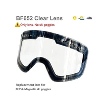 Willowhaven Magnetic Bollfo Anti Fog Kayak Gözlüğü Only Clear Lens Yetişkin Snowboard Ve Buz Pateni Ekipmanları