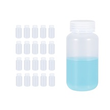 Borox Plastik Şeffaf Şişe 250ml - Vida Kapaklı - 20 Adet Toptan