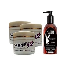Playboy Vagifix Varicose Vein Defense Cream 3 Adet +playboy Masaj Yağı