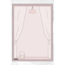 A5 Bloknot Çizgisiz Defter - 50 Yaprak - Memopad - Notepad - Not Defteri - Not Kağıdı - 3960 Çok Renkli