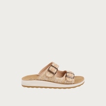 6309-beige Terlik Kadın 77 249 Yc Fly Flot Cloth Bej