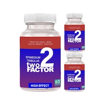 Two Factor 3 Adet Erkeğe Özel Tribulus&epimediyum Complex Formen 60 Adet Kapsül
