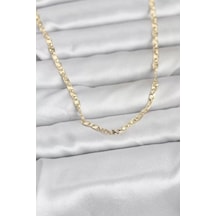 Cm 14k Gold Renk Lazer Zincirli Model 60 Cm Kadın Kolye - Tj-bko10976 Çok renkli 93980788