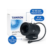Tamron 5mp 2-50mm F1.4 Auto Iris Box Kamera Lensi 1/1.8'' Cs Mount Cctv Güvenlik Lensism118vg1250ır