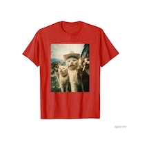 Flood Of Style Komik Kovboy Kediler Vintage Meme Tasarım T-shirt Erkekler Kadınlar Için % 100% Pamuk T Shirt Çok Renkli