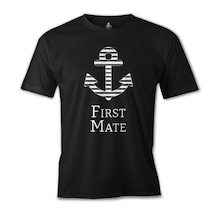 First Mate Siyah Erkek Tshirt