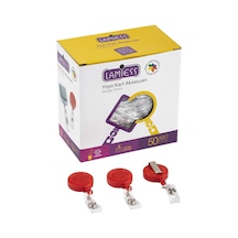 Lamiess Lms 351 Yuvarlak Yoyo Kırmızı 50'Li