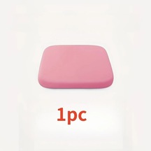 Chuangyinshop Pembe Kare Basınca Dayanıklı Ergonomik Ofis Ve Spa Tabure Minderi Yavaş Tepkili