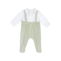 Chicco Kız Bebek Paça İçinden Açılan Tulum 09101284000000 000051 Yeşil