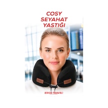 Viscofoam Cosy Ortopedik Seyahat Yastığı Visco Boyun Destekli Seyahat Yastığı - Siyah | Ergo Travel