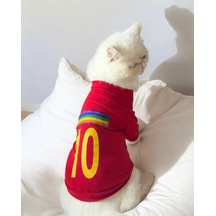 Kemique Uno Red Kedi Tişört