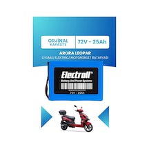 Arora Leopar Uyumlu Batarya Lifepo4 72v 25ah