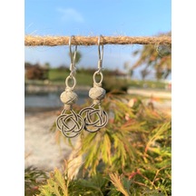 Şems Düğümü Gümüş Küpe N11.89789