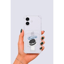 Apple iPhone Uyumlu 16 Kartlıklı Oreo Desenli Kılıf