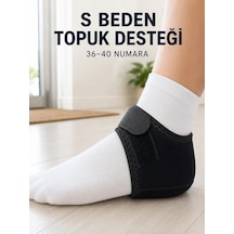 Trendexa Mey İthalat Topuk Koruyucu Destek Çorabı S Beden 36-40 Numara Cırtlı Esnek Tasarım