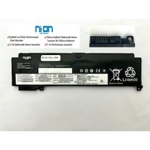 Nion Lenovo Thinkpad T460s Uyumlu Notebook Batarya - Pil