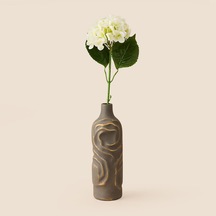 Deco Ortanca Yapay Dal Çiçek - Beyaz - 66 Cm Çok Renkli