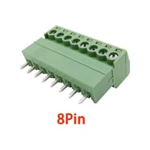 8 Pin 3.81mm Geçmeli 90c Takım Klemens