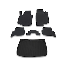 Seat Leon Hb Ince Stepne 2006-2012 Paspas Ve Bagaj Havuzu Seti Siyah