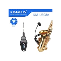Kimafun Saksafon Ve Trompet Uhf Wireless Mikrofonu Km U308a