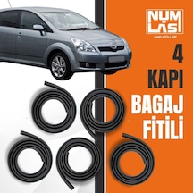 Toyota Verso 2001-2009 4 Kapı + Bagaj Fitili-a Kalite-numlas-nm5561