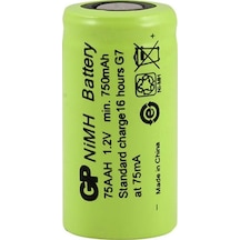 GP 75AAH 750 mAh 2/3AA Ni-MH Şarj Edilebilir Pil