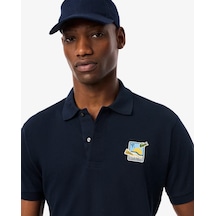 Lacoste X Club Med Badge Accent Polo Shirt Lacivert