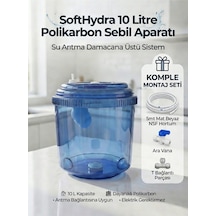 Sebil Üstü Arıtma Aparatı 10l Damacanaya Bağlanır Nsf Hortumlu Tak-çalıştır Sistem