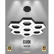 Miele Siyah Kasa, Beyaz Işık Modern Sarkıt Led Avize Siyah