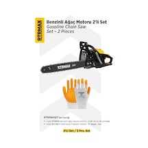 Rtrmax RTM960SET Benzinli Ağaç Kesme Motoru + Eldiven 2'li Set