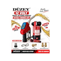 12 Volt Mazot Aktarma Pompası & Sayaçlı Tabanca Seti Litre Ölçme