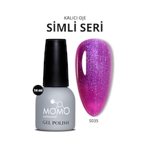 Momo Professional Kalıcı Oje S035 Mavi Sedefli Mor 14 Ml