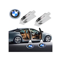 Bmw E60 E61 Araca Özel  Delmesiz Led Kapı Altı Işık Logo