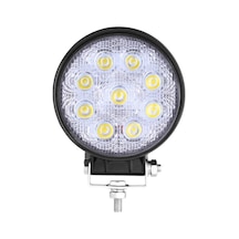 Nıken Çalışma Lambası 9 Ledli Yuvarlak 9v-48v 22-27w