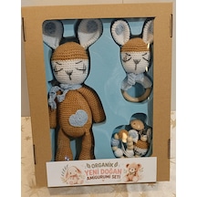 Organik Yeni Doğan Amugurumi Seti 003