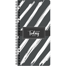 Keskin 8 16 84 Yp Çizgili Spiralli Today Defter - No:01 Çok Renkli Keskin 8 16 84 Yp Çizgili Spiralli Today Defter - No:01 Çok Renkli