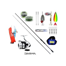 Double Black 210cm 20-40g Daiwa 4000b Turna Spin Olta Takımı Seti