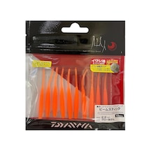 Daiwa Gekkabijin Beam Stick 2.2 5.5cm Lrf Silikon Yem 10 Adet Glow Mandarin Orange
