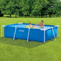 Intex Easy Dikdörtgen Prefabrik Aile Havuzu 260x160x65 Ih28271