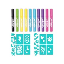 Airbrush Plush - 10 Kalemli Refill Kit, Yüksek Kalite 124-Pembe
