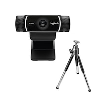 Logıtech 960-001088, C922, Pro Strem 1080p/30 Fps, Otomatik Işık Düzeltimi, Dahili Çift Mikrofonlu, Full Hd, Webcam