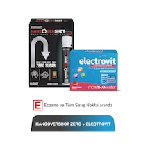 Hangover Shot Zero 4 Shot & Electrovit Karpuz