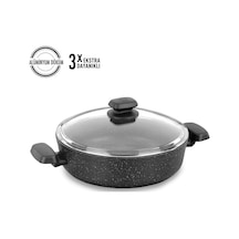 Korkmaz Ornella 26X7 CM Kısa Tencere A1344