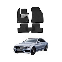 Mercedes Benz C W205 Kasa Serisi Uyumlu Akıllı Paspas Araca Özel Oto Paspas Araba Paspas Siyah