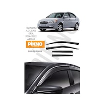 Hyundai Accent Era 2006-2012 Arası Kromlu Cam Rüzgarlığı 4'lü Set A+ Plus