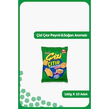 Çizi Çıtır - Peynir&soğan Aromalı - Parti Boy - 160 Gram - 10 Adet