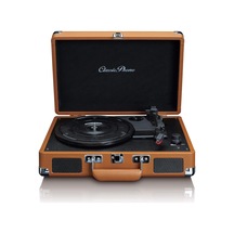 Classic Phono Tt-10bn, Hoparlörlü Pikap, Kahverengi Standart