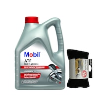 Mobil ATF Multi-Vehicle GM Dextron-VI Şanzıman Yağı 4 L + Gojo Silikon Dolgulu Boyun Yastığı