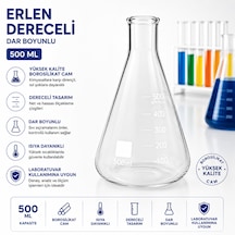 Erlen Dereceli Dar Boyunlu 500 Ml