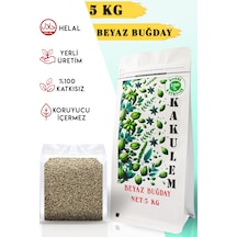 Kakulem Sertifikalı Tavuk Güvercin Yemi Yemlik Beyaz Buğday 5 Kg